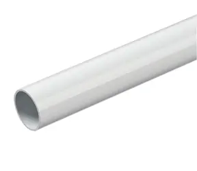BitsPower None Chamfer 16mm HardTube mosadz 50cm biela