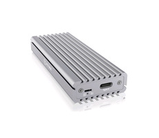 Icy Box IB-1817Ma-C31 strieborná / Externý box pre M.2 PCIe NVMe SSD / M.2 2230 &amp; 2242 &amp; 2260 &amp; 2280 / USB-C