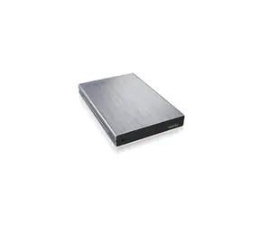 Icy Box IB-241WP strieborná / Externý box pre 1x HDD/SSD / USB 3.0 Type A / Write protection
