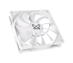 Scythe Kaze Flex 120 White PWM 1200rpm / 120 mm / 24.9 dB @ 1200 RPM / PWM