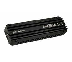 SilverStone MS12 Externý M.2 SSD rámček s USB 3.2 čierna