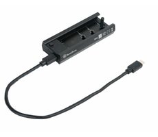 SilverStone TS16 Externá NVMe dokovacia stanica čierna / USB-C / 10Gb/s / pre M.2 SSD