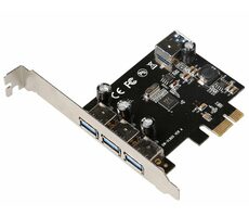 MicroConnect 3+1x USB3.0 PCIe VL805 v2 / PCIe rozširujúca karta / 4X USB3.0