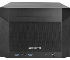 Chieftec CN-01B-OP Cube Tower čierna / Mini ITX / Bez zdroja