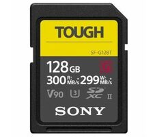 SONY Tough SD karta radu G 128GB / Class 10 / UHS-II / čítanie až 300 MB/s / zápis 299 MB/s