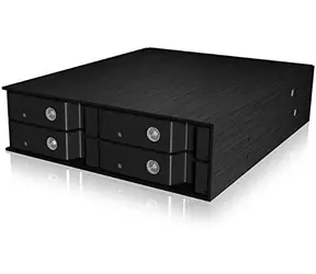 Icy Box IB-2240SSK čierna / Backplane pre 4x 2.5" HDD / SSD / SATA III / Hot-Swap
