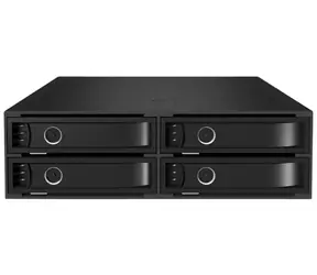 Icy Box IB-2242SSK čierna / Backplane pre 4x 2.5" HDD / SSD / SATA III / Hot-Swap