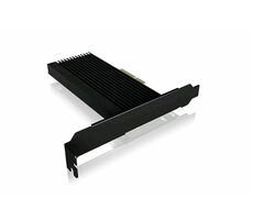 Icy Box IB-PCI208-HS čierna / prídavná PCIe 4.0 x4 karta / M.2 PCIe NVMe