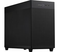 ASUS AP201 PRIME čierna / M-ATX / 2xUSB-A + 1xUSB-C / 1x 120 mm / bez zdroja