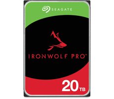 Seagate IronWolf Pro 20TB / HDD / 3.5" SATA III / 7 200 rpm / 256MB cache / 5y