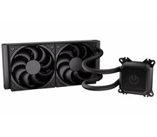 Endorfy Navis F240 čierna / Vodný chladič CPU / 2x120 mm / 1800 RPM / PWM / pre Intel &amp; AMD