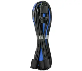 CableMod PRO ModMesh 8-Pin PCIe Trojtý predlžovací kábel 45 cm - čierno - zelená