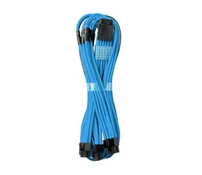 CableMod PRO ModMesh 8-Pin PCIe Trojtý predlžovací kábel 60 cm - modrá