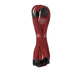 CableMod PRO ModMesh 8-Pin PCIe Trojtý predlžovací kábel 60 cm - tmavo červená