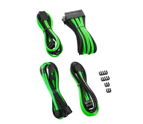 CableMod PRO ModMesh predlžovací set čierno-zelená