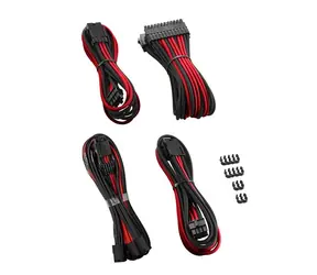 CableMod PRO ModMesh predlžovací set čierno-červená