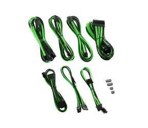 CableMod PRE ModMesh RT-Series Cable set pre RMi a RMx / čierno-zelená