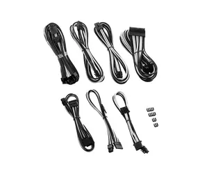 CableMod PRE ModMesh RT-Series Cable set pre RMi a RMx / čierno-biela