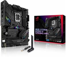 ASUS ROG STRIX B760-F GAMING WIFI / B760 / LGA 1700 / 4x DDR5 / PCIEx16 / 1x 2.5GLAN / ATX