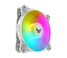 ASUS TUF Gaming TF120 ARGB biela / 120 mm / Advanced FDB / 250-1900 RPM / 76 CFM / 29 dB