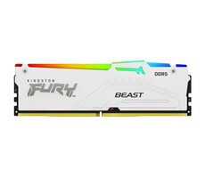 Kingston Fury Beast White RGB 16GB (1x16GB) DDR5 5600MHz EXPO/CL36/DIMM/On-Die ECC/EXPO/XMP/1.25V