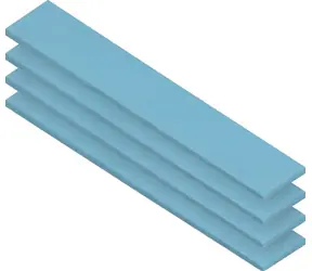ARCTIC Thermal Pad TP-3 120 x 20 mm - 1.5 mm 4 ks/hustota 3.40 g na cm3