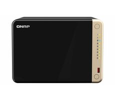 QNAP TS-664-8G čierna / Intel Celeron 2.9GHz / 8GB RAM / 6x 3.5 "SATA III + 2x M.2 / 4X USB / 1x HDMI / 2x 2.5GLAN