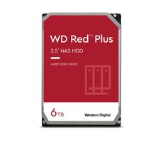 WD Red Plus (EFPX) 6TB / HDD / 3.5" SATA III / 5 400 rpm / 256MB cache / 3y / pre NAS