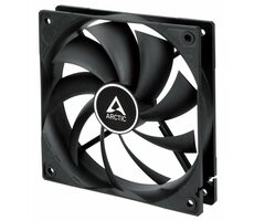 ARCTIC F12 Silent ventilátor 120mm čierna / 120mm / 0.3 Sone @ 800 RPM / 3-pin