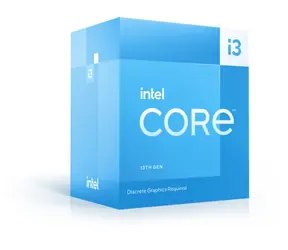 Intel Core i3-13100F @ 3.4GHz - TRAY / TB 4.5GHz / 4C8T / L3 12MB / Bez VGA / 1700 / Raptor Lake / 58W