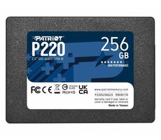 Patriot P220 256GB / 2.5&quot; / SSD / IOPS: 40K 50K / SATA III