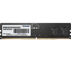 Patriot Signature 8GB 4800MHz čierna / DDR5 / CL40 / On-DieECC / Unbuffered / 1.1V