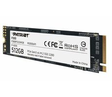 Patriot P300 512GB / SSD / M.2 2280 / IOPS: 290K 260K / M.2 PCIe 3.0