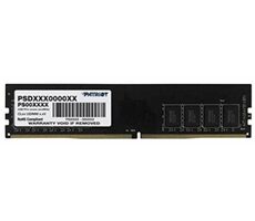 Patriot Signature 16GB (1x16GB) 2666MHz / DIMM / DDR4 / CL19 / Non-ECC / Unbuffered / 1.2 V 