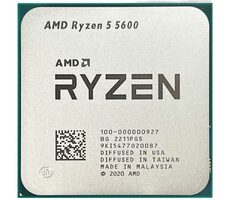 AMD RYZEN 5 5600 @ 3.5GHz - TRAY / Turbo 4.4GHz / 6C12T / L2 3MB L3 32MB / AM4 / Bez VGA / 65W