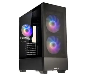 Lian Li Lacool 205 Mesh C/ATX/mATX/mini-ITX/2xUSB 3.2 Gen 1 A + 1xUSB Gen 3.2 C/bez zdroja/priehľadná bočnica