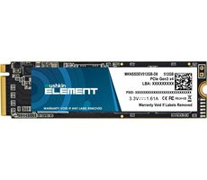 Mushkin Element 512GB SSD / M.2 2280 / NVMe PCIe 3.0 x4 / RW: 2000 &amp; 1400 MBps / MTBF: 1 / 3y