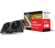 Sapphire PULSE RX 7600 GAMING OC 8G / 2755 MHz / 8GB D6 / 128-bit / 1x HDMI + 3x DP / 185W (8)
