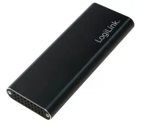LogiLink UA0314 / Externý box na M.2 SSD / M.2 SATA / USB-C 3.1 Gen 2