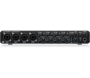 Behringer UMC404HD / Externá zvuková karta / USB / MIDI / XLR / RCA / 6.3mm