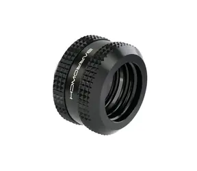 Barrow G1/4 (M) šróbenie pre 14mm pevnú trubicu čierna