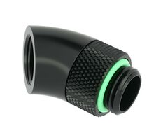 Barrow G1/4 (MF) spojka - 45 ° koleno (TWT45-B01) čierna 