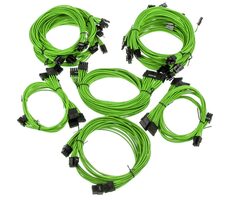 Super Flower Sleeve cable kit Pre zelená / Sada káblov pre zdroje Super Flower