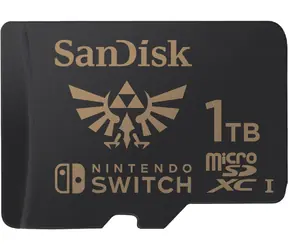 SanDisk Nintendo Switch microSDXC 1TB / Class 10 / UHS-I / U3 / čítanie: až 100MBs / zápis: až 90MBs / vhodné pre 4K