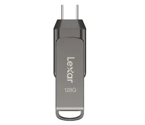 Lexar JumpDrive D400 Dual 128GB / Flash Disk / USB-A / USB-C / Rýchlosť prenosu až: 130MBs