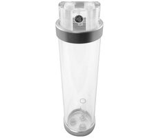 Singularity Computers PROTIUM-M-SP expanzná nádrž 200mm číra - strieborná / 7x G1/4