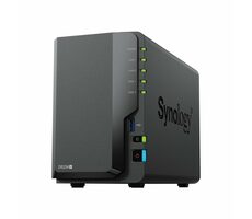 Synology DiskStation DS224+ / 2x HDD / Intel Celeron J4125 @ 2.7GHz / 2GB RAM / 2x USB 3.2 / 2x GLAN