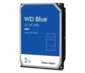 WD Blue 2TB / HDD / 3.5" / SATA III / 5400 RPM / 64MB cache 
