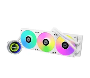 Lian Li GALAHAD II 360 Trinity biela / 3x 120 mm / ARGB podsvietenie / 300 - 2450 RPM / 35.4 dB / Intel + AMD