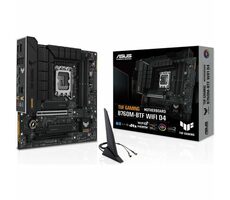 ASUS TUF GAMING B760M-BTF WIFI D4 / B760 / LGA 1700 / 4x DDR4 / 2x PCIEx16 / 1x 2.5GLAN / WIFI / mATX